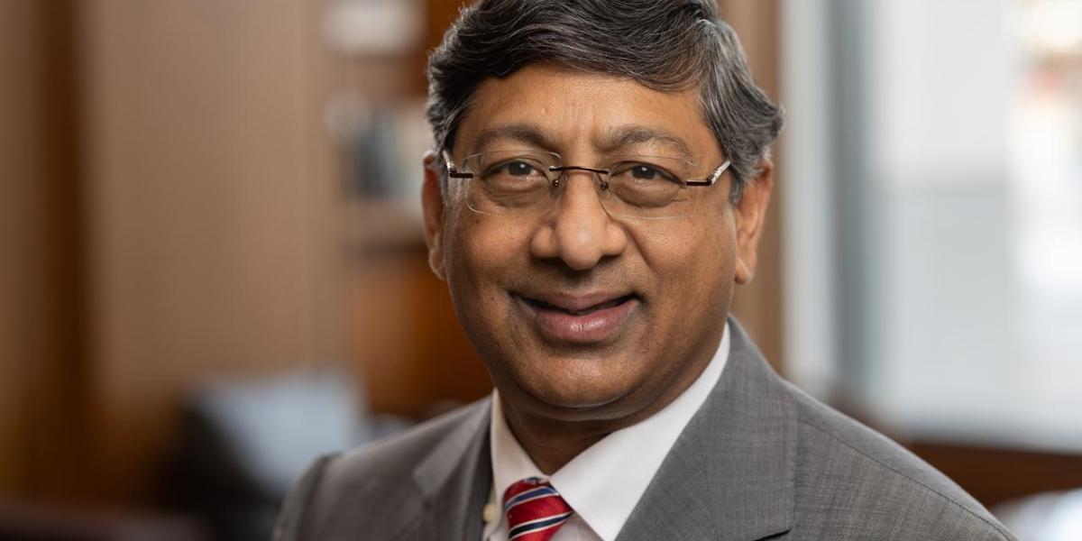 Headshot, OSU Provost Ravi V. Bellamkonda 