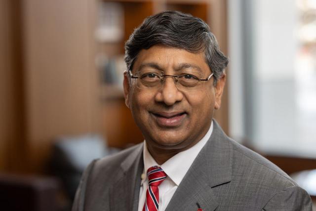 Headshot, OSU Provost Ravi V. Bellamkonda